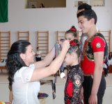 Bakı Gimnastika Məktəbində akrobatika gimnastikası üzrə yarışlar keçirilib (FOTO)