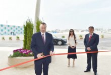 Prezident İlham Əliyev və xanımı Bakıda ailəvi istirahət mərkəzinin açılışında iştirak ediblər (FOTO)