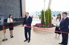 Prezident İlham Əliyev və xanımı Bakıda ailəvi istirahət mərkəzinin açılışında iştirak ediblər (FOTO)