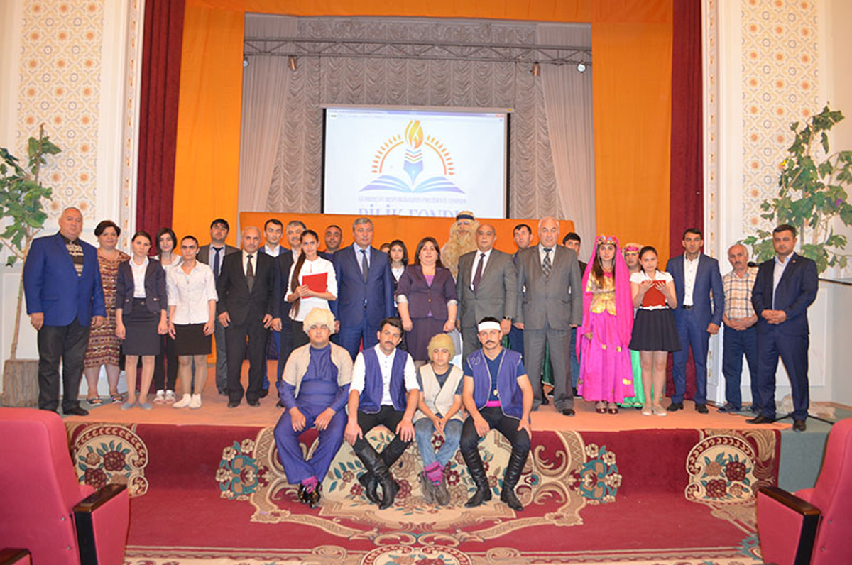 Qorqud kəlamları Horadiz məktəblilərinin dili ilə (FOTO)
