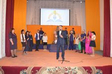 Qorqud kəlamları Horadiz məktəblilərinin dili ilə (FOTO)