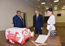 Prezident İlham Əliyev və xanımı I Avropa Oyunları Əməliyyat Komitəsinin baş ofisində yaradılan şəraitlə tanış olublar (FOTO)