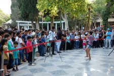 Birinci Avropa Oyunları ərəfəsində Bakıda "İFAM" xalq səhnəsi təşkil olunub (FOTO)