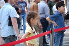 Birinci Avropa Oyunları ərəfəsində Bakıda "İFAM" xalq səhnəsi təşkil olunub (FOTO)