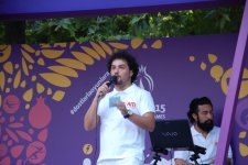 Birinci Avropa Oyunları ərəfəsində Bakıda "İFAM" xalq səhnəsi təşkil olunub (FOTO)