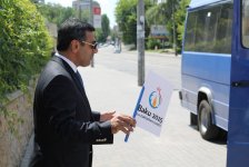 Kiyevdə I Avropa Oyunları ilə bağlı bayram yürüşü və tanıtım keçirildi (FOTO)