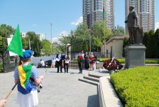Kiyevdə I Avropa Oyunları ilə bağlı bayram yürüşü və tanıtım keçirildi (FOTO)