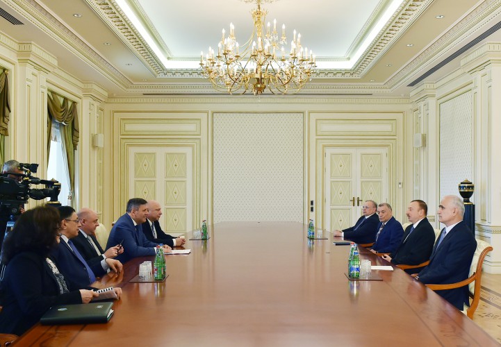 Prezident İlham Əliyev Polşa Baş nazirinin müavinini qəbul edib