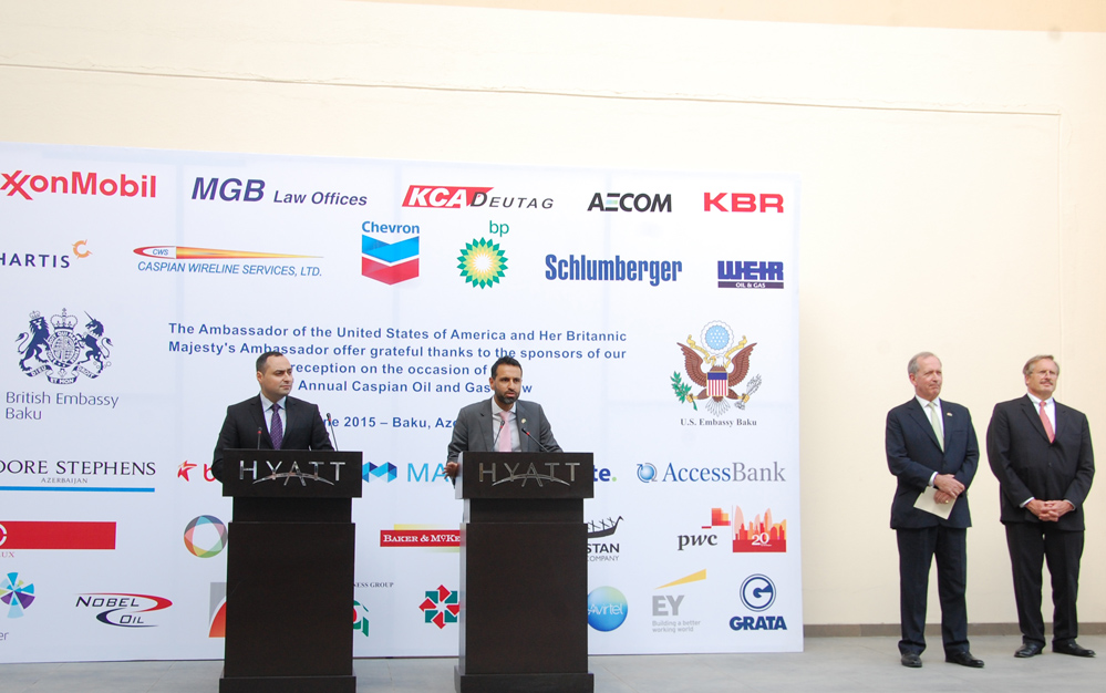 Səfir: ABŞ Azərbaycanla enerji təhlükəsizliyi sahəsində sıx əməkdaşlıq edir (FOTO)