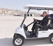 Prezident İlham Əliyev ilk Avropa Oyunları üçün avtobus deposu və təlim mərkəzinin açılışında iştirak edib (FOTO)