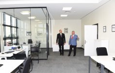 Prezident İlham Əliyev ilk Avropa Oyunları üçün avtobus deposu və təlim mərkəzinin açılışında iştirak edib (FOTO)
