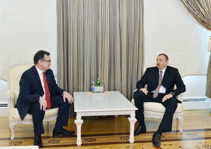 Prezident İlham Əliyev Moldovanın Azərbaycandakı səfirini diplomatik fəaliyyətinin başa çatması ilə əlaqədar qəbul edib