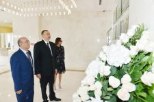Prezident İlham Əliyev və xanımı Azərbaycan Boks Federasiyasının inzibati binasının və “Qafqaz Baku Sport Hotel”in açılışlarında iştirak ediblər (FOTO)
