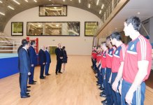 Prezident İlham Əliyev və xanımı Azərbaycan Boks Federasiyasının inzibati binasının və “Qafqaz Baku Sport Hotel”in açılışlarında iştirak ediblər (FOTO)