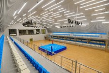 Prezident İlham Əliyev və xanımı Azərbaycan Boks Federasiyasının inzibati binasının və “Qafqaz Baku Sport Hotel”in açılışlarında iştirak ediblər (FOTO)
