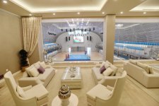 Prezident İlham Əliyev və xanımı Azərbaycan Boks Federasiyasının inzibati binasının və “Qafqaz Baku Sport Hotel”in açılışlarında iştirak ediblər (FOTO)
