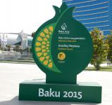 Bakı İlk Avropa Oyunları əhvali-ruhiyyəsində (FOTO)