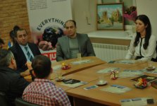 Ukraynada Dağlıq Qarabağ münaqişəsi ilə bağlı müzakirələr aparılıb (FOTO)