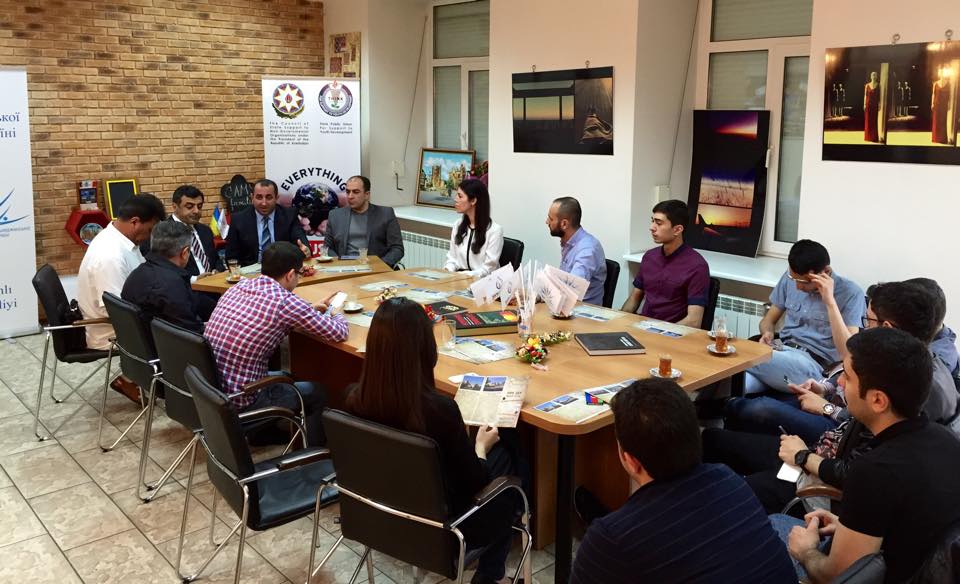 Ukraynada Dağlıq Qarabağ münaqişəsi ilə bağlı müzakirələr aparılıb (FOTO)