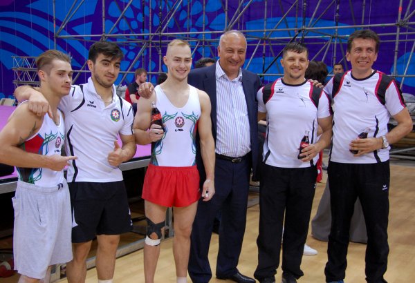 Birinci Avropa Oyunları ərəfəsində gimnastların sonuncu yoxlama məşqləri keçirilib (FOTO)