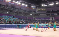 Birinci Avropa Oyunları ərəfəsində gimnastların sonuncu yoxlama məşqləri keçirilib (FOTO)