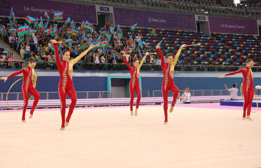 Birinci Avropa Oyunları ərəfəsində gimnastların sonuncu yoxlama məşqləri keçirilib (FOTO)