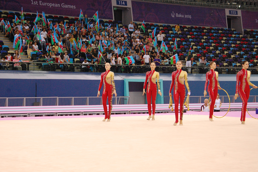Birinci Avropa Oyunları ərəfəsində gimnastların sonuncu yoxlama məşqləri keçirilib (FOTO)