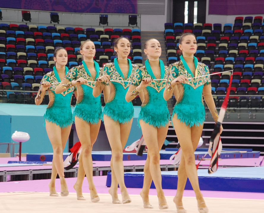 Birinci Avropa Oyunları ərəfəsində gimnastların sonuncu yoxlama məşqləri keçirilib (FOTO)