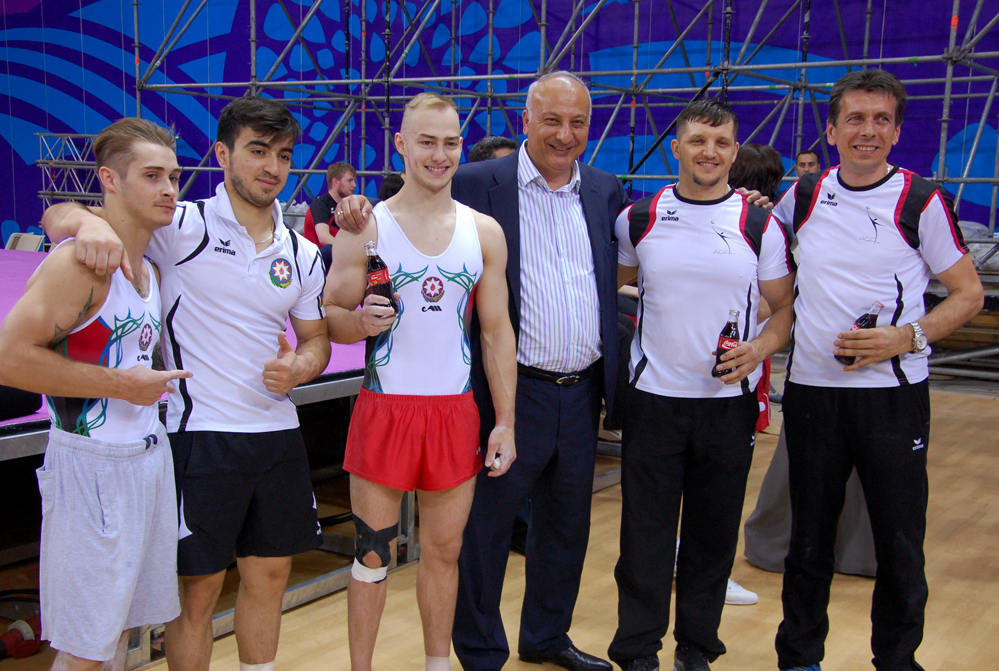 Birinci Avropa Oyunları ərəfəsində gimnastların sonuncu yoxlama məşqləri keçirilib (FOTO)