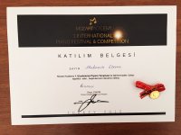 Azərbaycanlı tələbə Türkiyədə beynəlxalq müsabiqənin qalibi olub (FOTO)