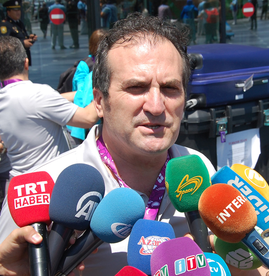 Avropa Oyunlarında iştirak edəcək Türkiyə idmançılarının ilk qrupu Azərbaycana gəlib (FOTO)