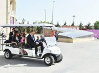 Prezident İlham Əliyev və xanımı Azərbaycanı birinci Avropa Oyunlarında təmsil edəcək idmançılarla görüşüblər (FOTO)
