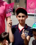 Avropa Oyunlarının məşəlinin İçərişəhər estafeti (FOTO)
