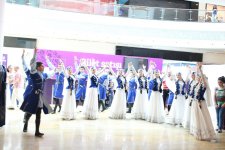 Avropa Oyunları ərəfəsində Azərbaycan milli geyimlərinin sərgisi (FOTO)