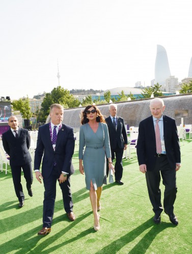 Mehriban Əliyeva Bakıda Avropa Qonaqpərvərlik Klubunun açılışında iştirak edib (FOTO)