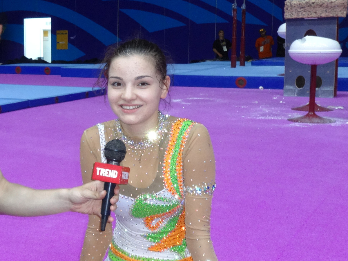 Azərbaycanlı gimnast: “I Avropa Oyunlarında ölkəmizi layiqincə təmsil etməyə çalışacağıq”