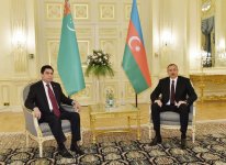 Prezident İlham Əliyev: Türkmənistan ilə Azərbaycan arasındakı əlaqələr qardaşlıq əsasında qurulub