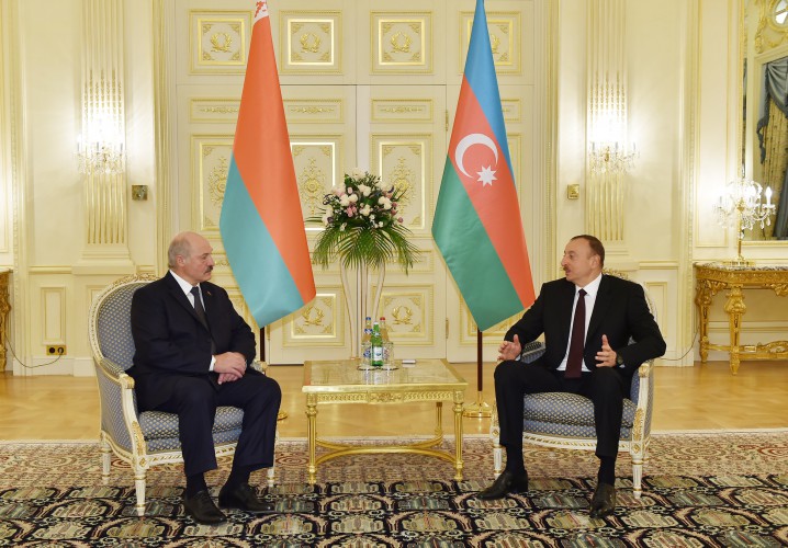 İlham Əliyev və Aleksandr Lukaşenko görüşdülər