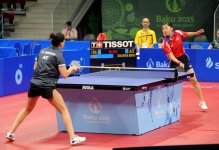 I Avropa Oyunları çərçivəsində qadınlar arasında stolüstü tennis üzrə komanda yarışları başlayıb