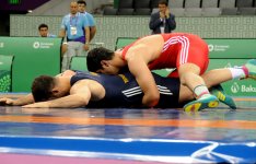 Güləşçilərimiz Avropa Oyunlarında ilk qızıl medalını qazandı: Rəsul Çunayev hərbi salam verdi(ƏLAVƏ OLUNUB 9) (FOTO, VİDEO)