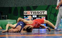 Güləşçilərimiz Avropa Oyunlarında ilk qızıl medalını qazandı: Rəsul Çunayev hərbi salam verdi(ƏLAVƏ OLUNUB 9) (FOTO, VİDEO)