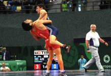 Güləşçilərimiz Avropa Oyunlarında ilk qızıl medalını qazandı: Rəsul Çunayev hərbi salam verdi(ƏLAVƏ OLUNUB 9) (FOTO, VİDEO)