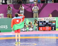 Güləşçilərimiz Avropa Oyunlarında ilk qızıl medalını qazandı: Rəsul Çunayev hərbi salam verdi(ƏLAVƏ OLUNUB 9) (FOTO, VİDEO)
