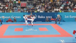 Bakıda karate üzrə yarışlar start götürüb (CANLI YAYIM)(FOTO)