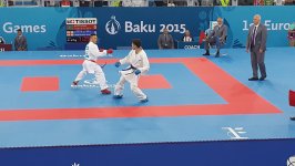Bakıda karate üzrə yarışlar start götürüb (CANLI YAYIM)(FOTO)
