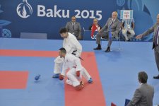 Bakıda karate üzrə yarışlar start götürüb (CANLI YAYIM)(FOTO)
