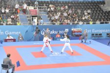 Bakıda karate üzrə yarışlar start götürüb (CANLI YAYIM)(FOTO)