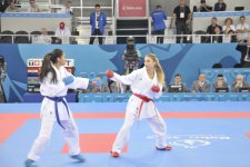 Bakıda karate üzrə yarışlar start götürüb (CANLI YAYIM)(FOTO)