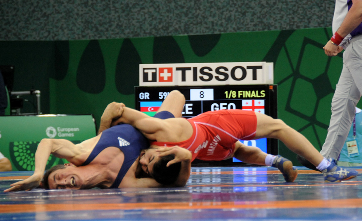Güləşçilərimiz Avropa Oyunlarında ilk qızıl medalını qazandı: Rəsul Çunayev hərbi salam verdi(ƏLAVƏ OLUNUB 9) (FOTO, VİDEO)