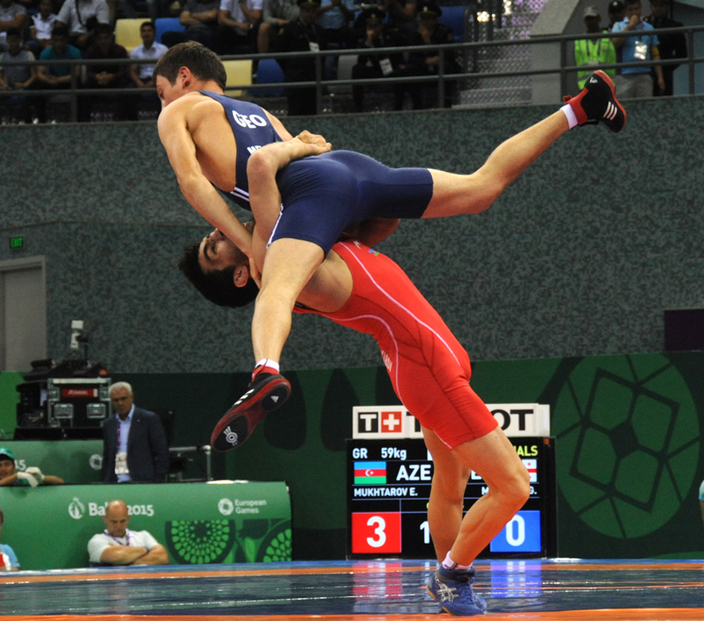 Güləşçilərimiz Avropa Oyunlarında ilk qızıl medalını qazandı: Rəsul Çunayev hərbi salam verdi(ƏLAVƏ OLUNUB 9) (FOTO, VİDEO)